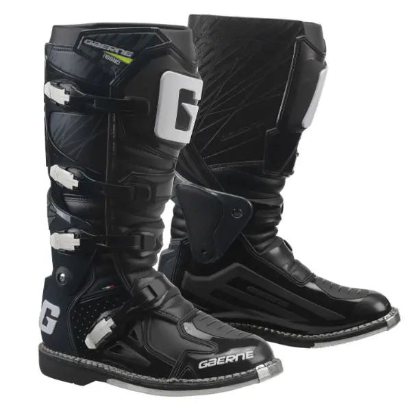 Gaerne Fastback Enduro MX Boots Black - FREE UK Shipping, FREE 365 Day Returns | Moto Central