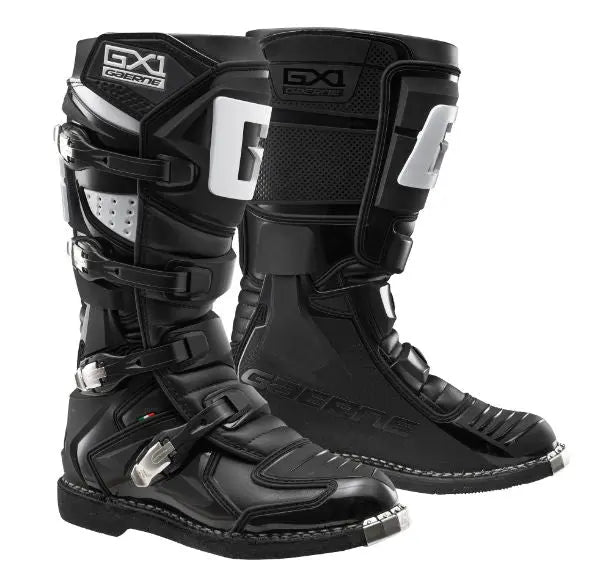 Gaerne GX-1 Enduro Boots Black - FREE UK Shipping, FREE 365 Day Returns | Moto Central