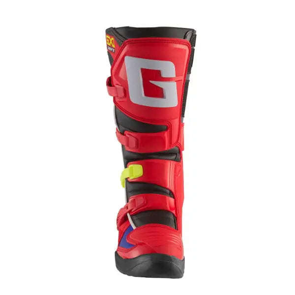 Gaerne GX-1 Evo MX Boots Red / Multi - FREE UK Shipping, FREE 365 Day Returns | Moto Central