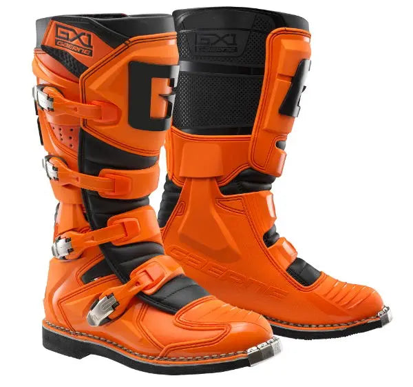 Gaerne GX-1 Kids MX Boots Orange / Black - FREE UK Shipping, FREE 365 Day Returns | Moto Central