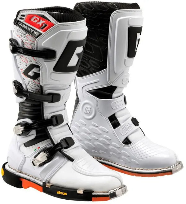 Gaerne GX-1 Super Moto Boots White - FREE UK Shipping, FREE 365 Day Returns | Moto Central