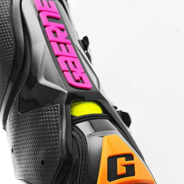 Gaerne SG-12 MX Boots Black / Orange / Pink - FREE UK Shipping, FREE 365 Day Returns | Moto Central