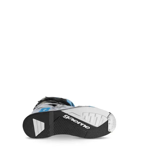 Gaerne SG-12 MX Boots Black / White / Coral Blue - FREE UK Shipping, FREE 365 Day Returns | Moto Central