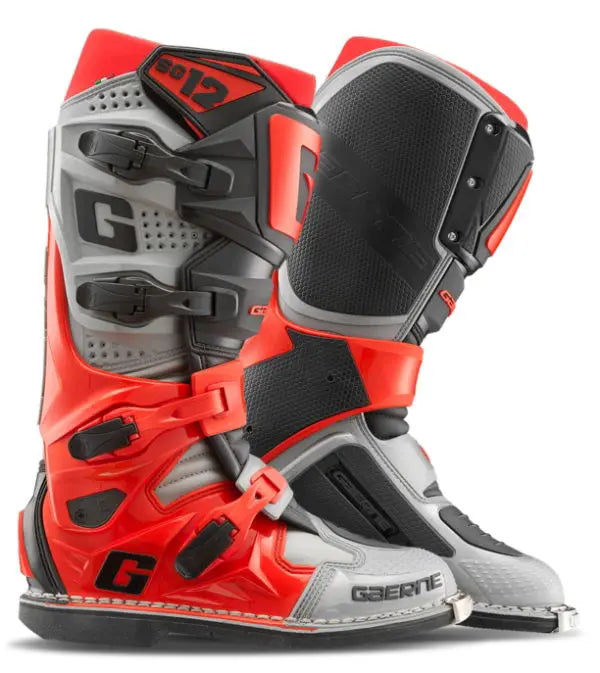 Gaerne SG-12 MX Boots Forge - FREE UK Shipping, FREE 365 Day Returns | Moto Central