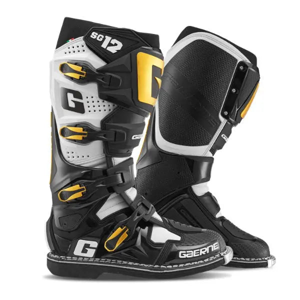 Gaerne SG-12 MX Boots Luxe - FREE UK Shipping, FREE 365 Day Returns | Moto Central