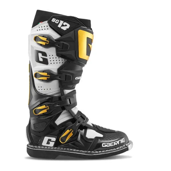 Gaerne SG-12 MX Boots Luxe - FREE UK Shipping, FREE 365 Day Returns | Moto Central