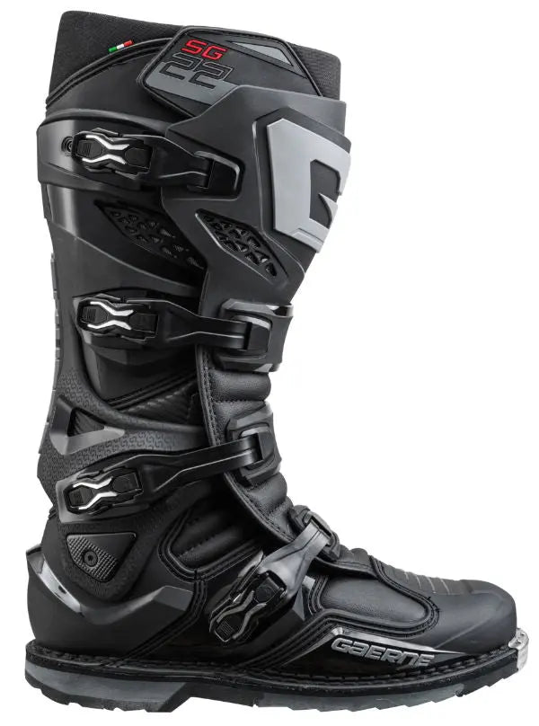 Gaerne SG.22 MX Boots Black - FREE UK Shipping, FREE 365 Day Returns | Moto Central