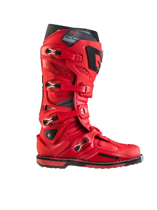 Gaerne SG.22 MX Boots Red - FREE UK Shipping, FREE 365 Day Returns | Moto Central