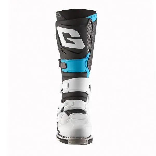 Gaerne SG.22 MX Boots White / Black / Blue - FREE UK Shipping, FREE 365 Day Returns | Moto Central