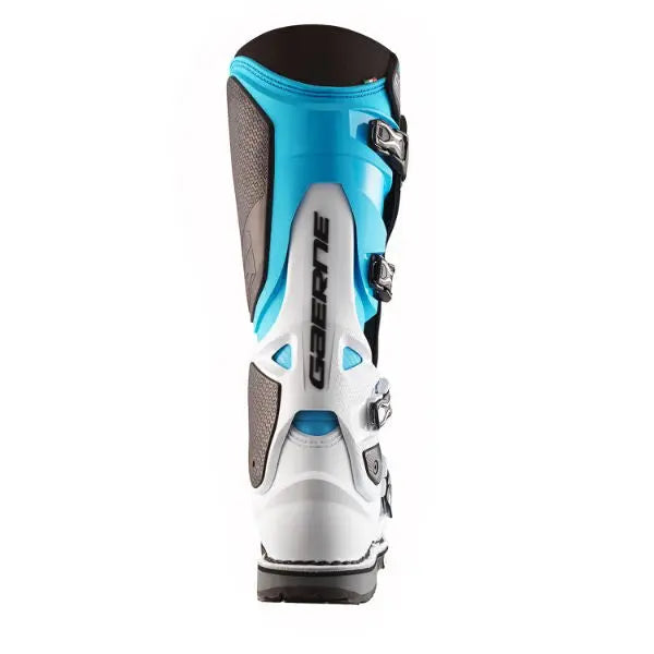 Gaerne SG.22 MX Boots White / Black / Blue - FREE UK Shipping, FREE 365 Day Returns | Moto Central