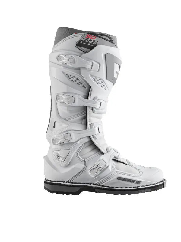 Gaerne SG.22 MX Boots White - FREE UK Shipping, FREE 365 Day Returns | Moto Central