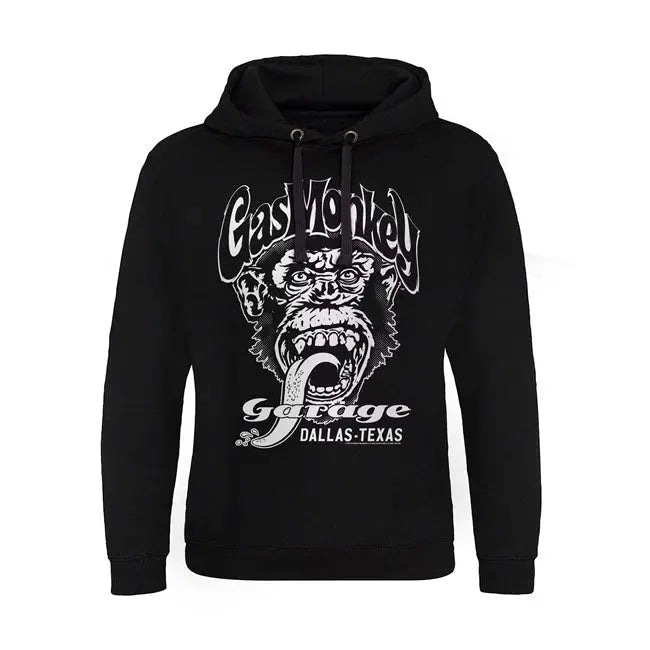 Gas Monkeys Garage Dallas-Texas Hoodie Black  - FREE UK Shipping, FREE 365 Day Returns | Moto Central