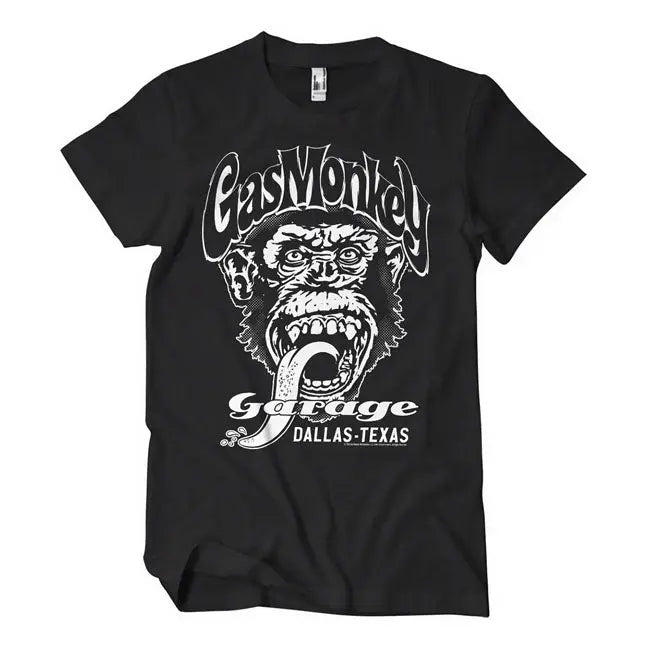 Gas Monkeys Garage Dallas-Texas T-Shirt Black  - FREE UK Shipping, FREE 365 Day Returns | Moto Central