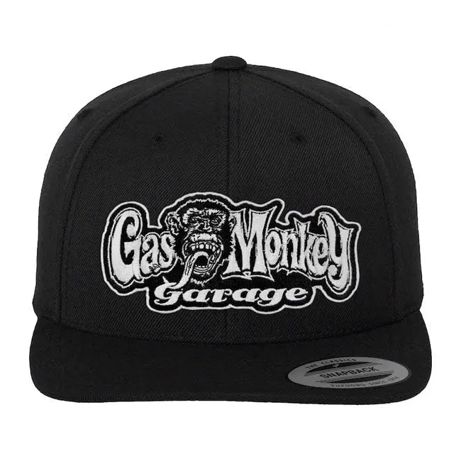 Gas Monkeys Garage Snapback Cap Black  - FREE UK Shipping, FREE 365 Day Returns | Moto Central