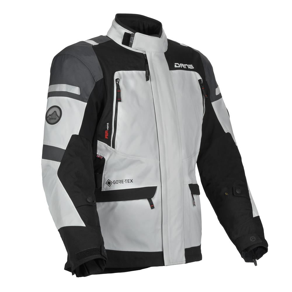 Dane Valby Gore-Tex Motorcycle Jacket Black / Grey