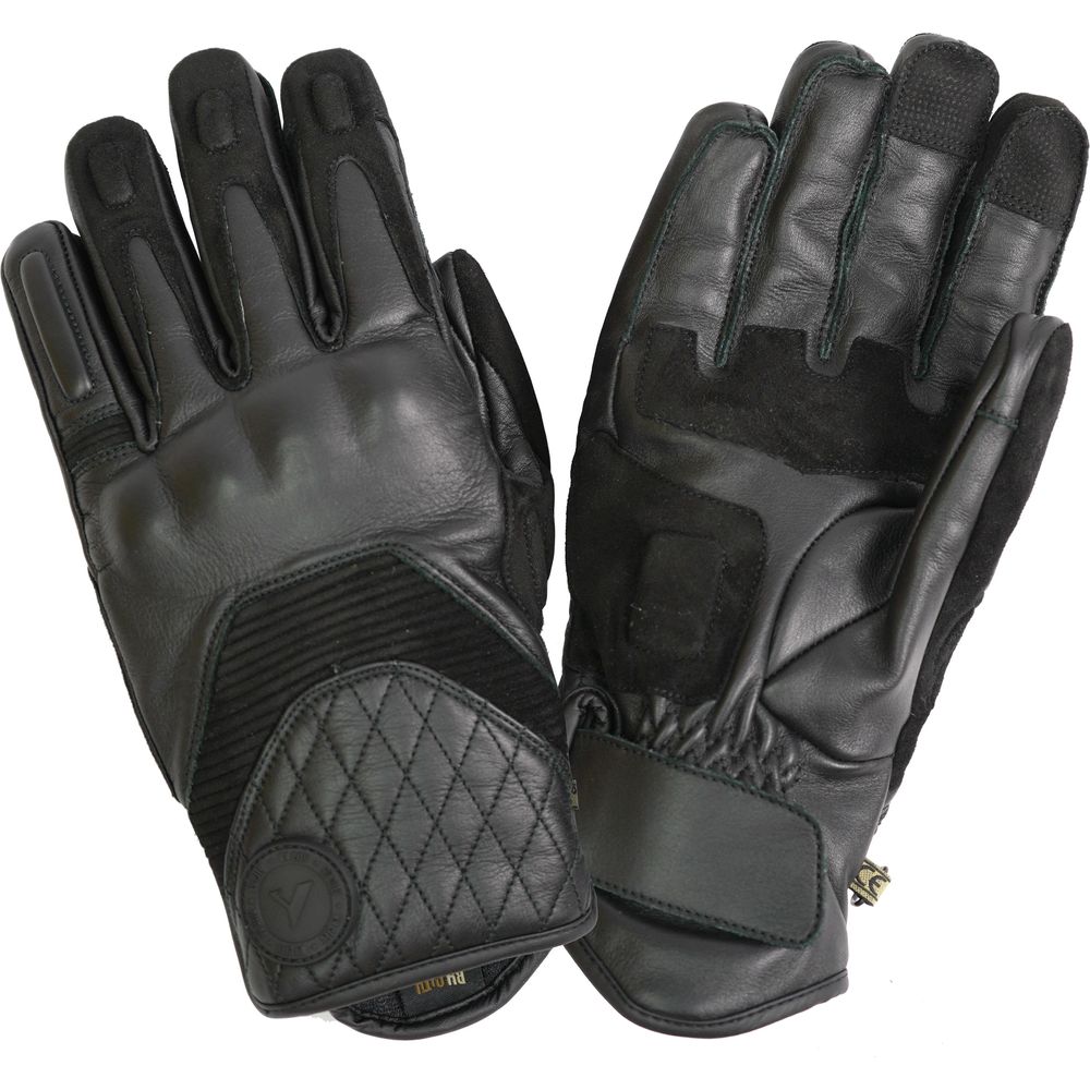 ByCity Cafe 3 Leather Gloves Black