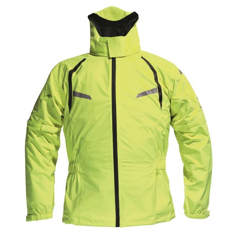 Dane Byge XPR-Tex Motorcycle Rain Over Jacket Yellow / Black