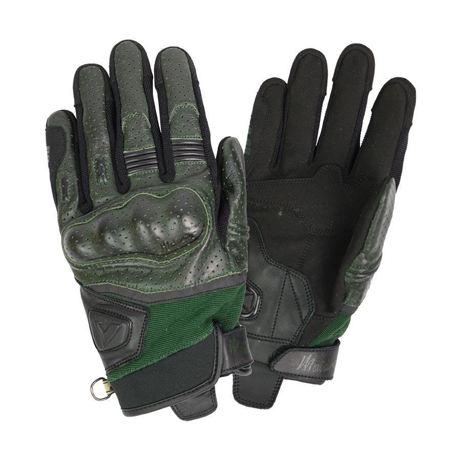 ByCity Tokio Leather Gloves Green