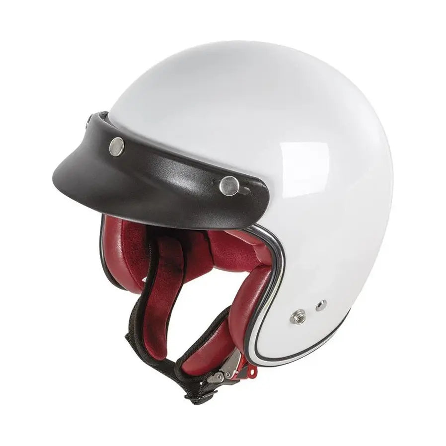 Garibaldi G02X Vintage Open Face Helmet Pearl White