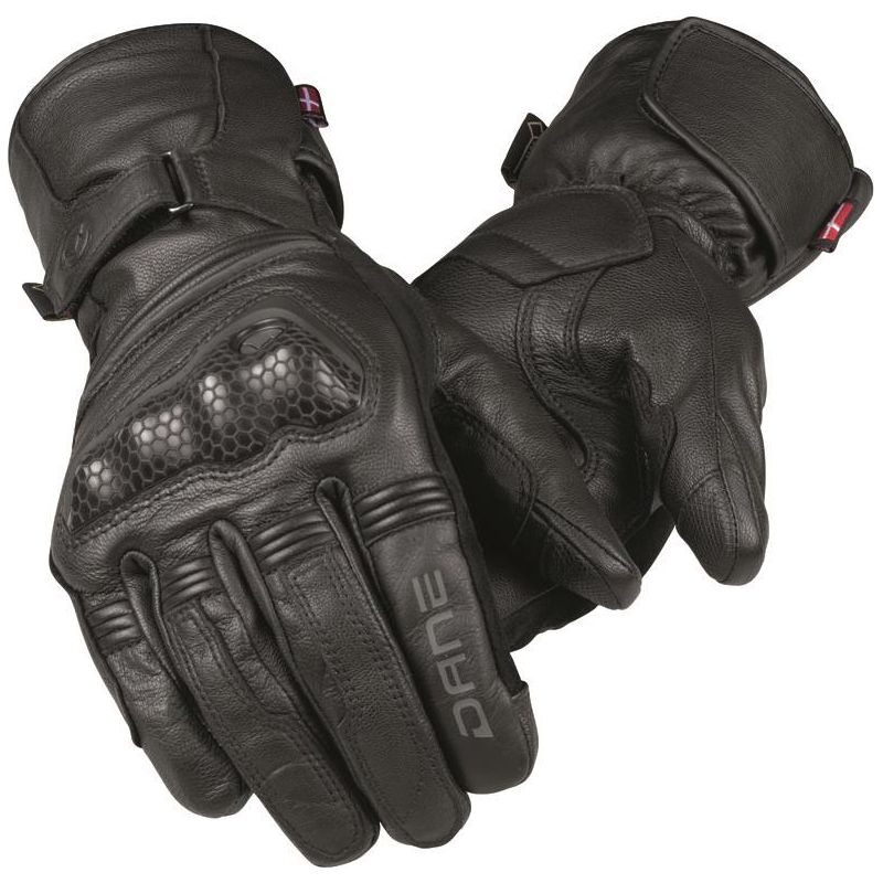 Dane Faaborg Gore-Tex Motorcycle Gloves Black