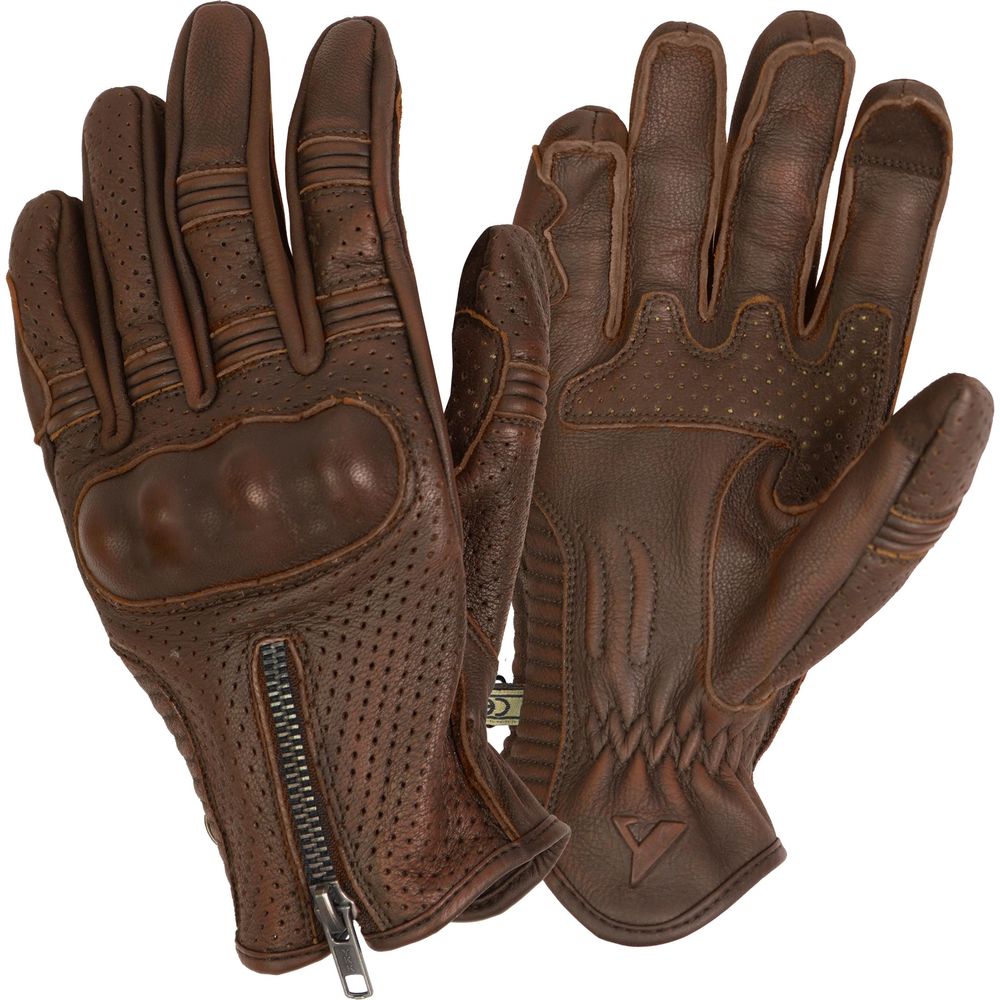 ByCity Amsterdam Leather Gloves Brown