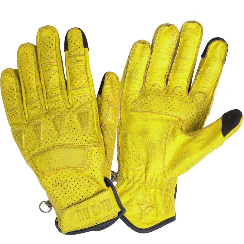 ByCity Pilot 2 Leather Gloves Yellow