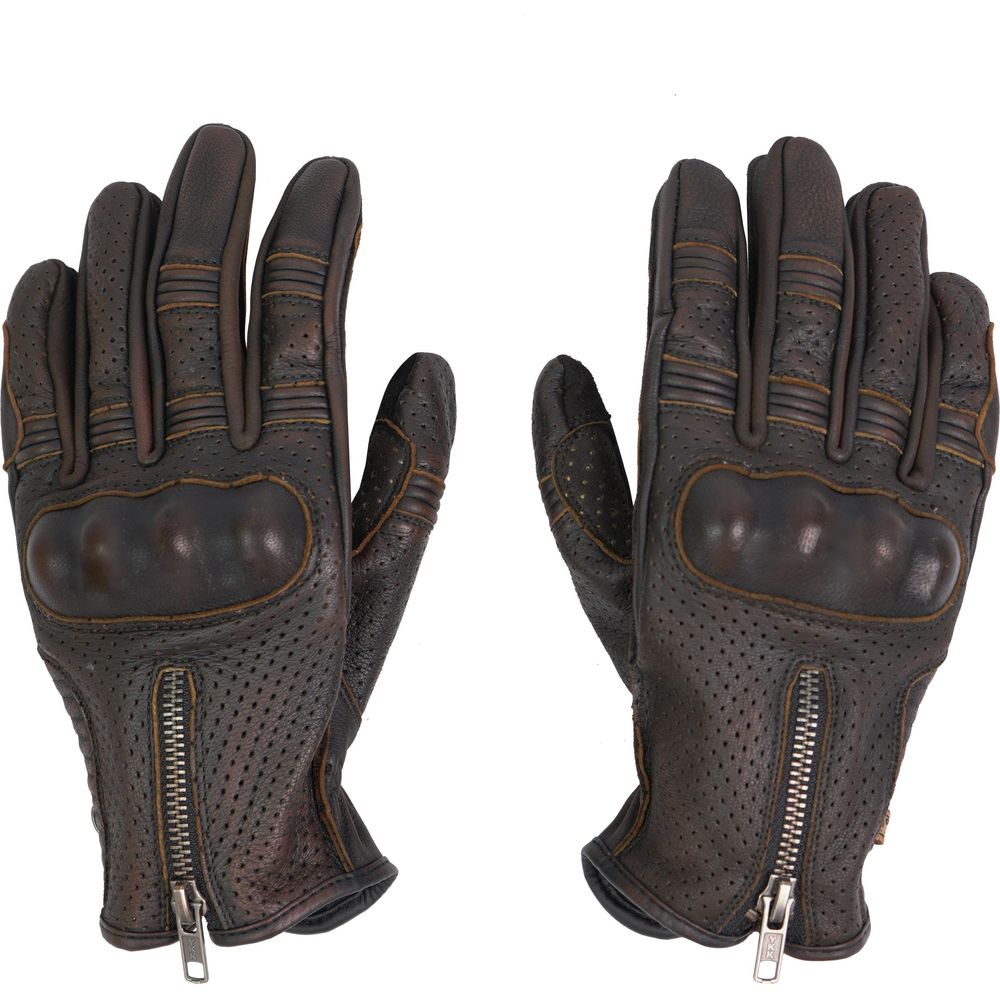 ByCity Amsterdam Leather Gloves Dark Brown