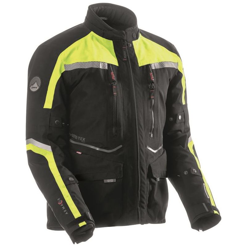 Dane Ribe Gore-Tex Pro Motorcycle Jacket Black / Yellow