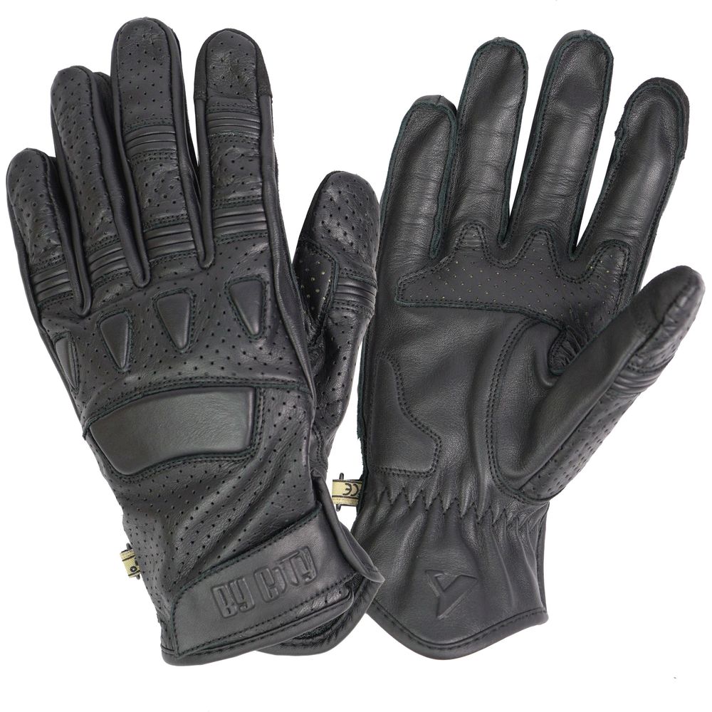 ByCity Pilot 2 Leather Gloves Black