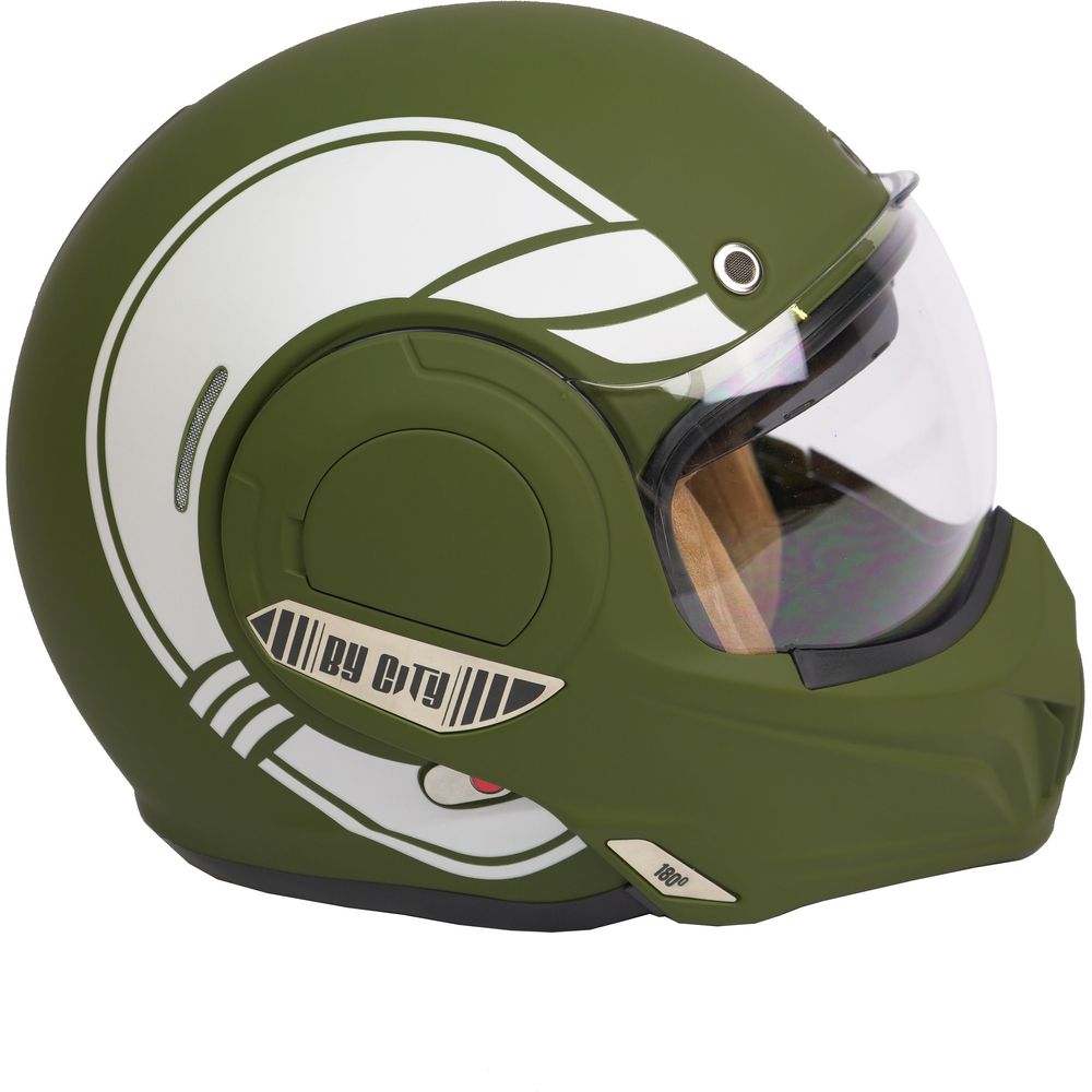 ByCity 180 Tech R22.06 Flip-Up Helmet Green