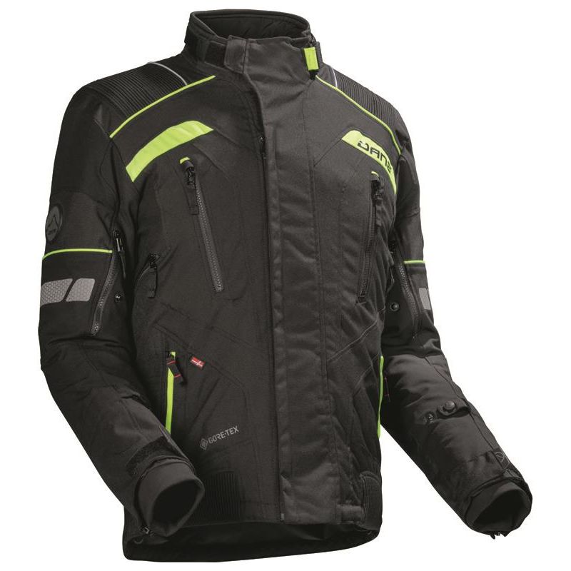 Dane Odense Gore-Tex Motorcycle Jacket Black / Yellow