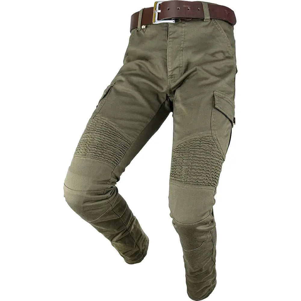 ByCity Mixed 2 Slim Cargo Trouser Green