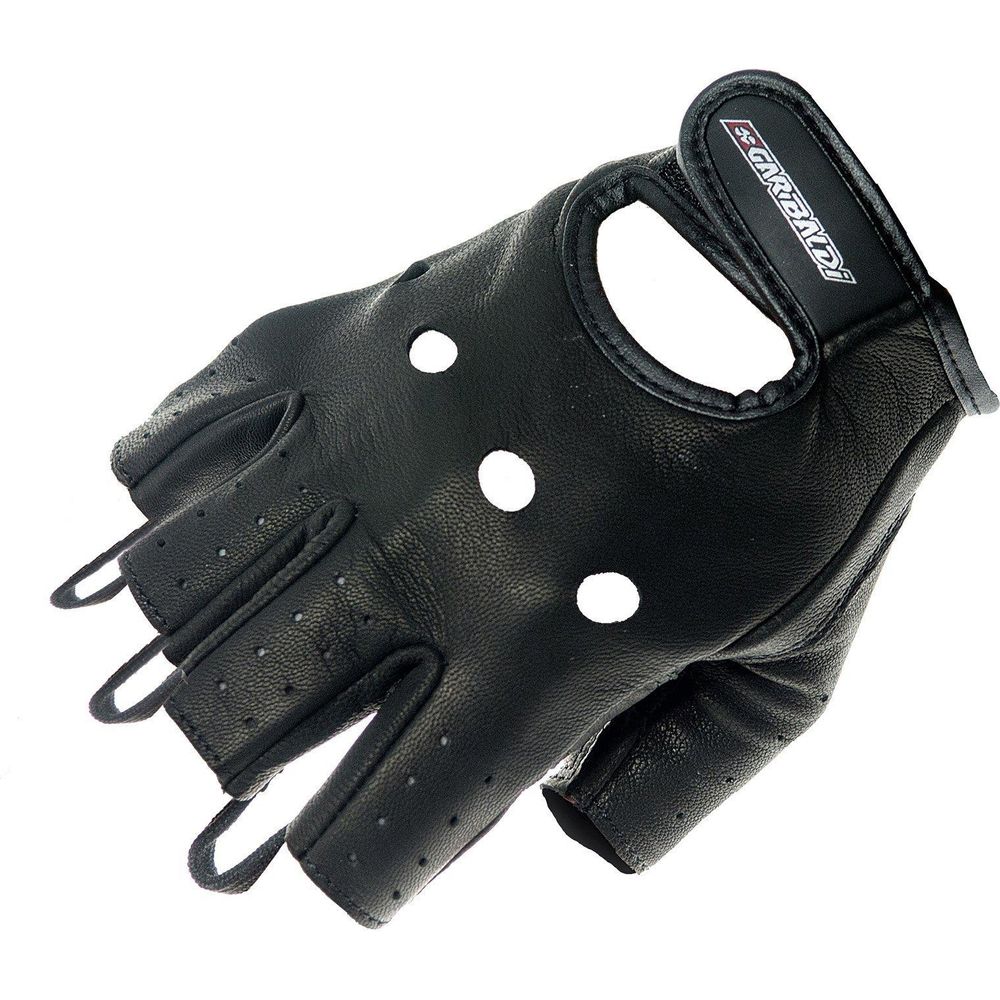 Garibaldi Custombiker Leather Gloves Black