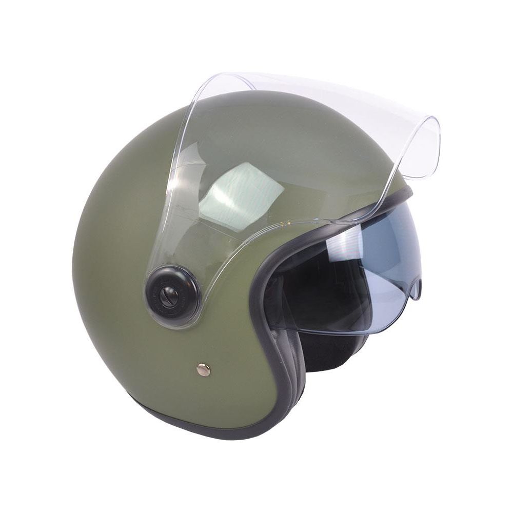 ByCity The City R22.06 Open Face Helmet Matt Green