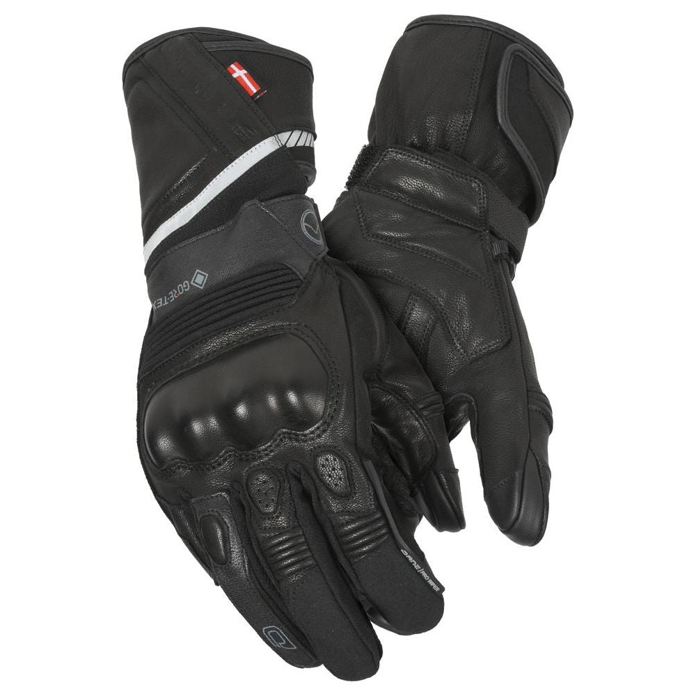 Dane Fureso Gore-Tex Grip Motorcycle Gloves Black