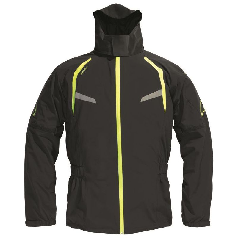 Dane Byge XPR-Tex Rain Over Jacket Black / Yellow