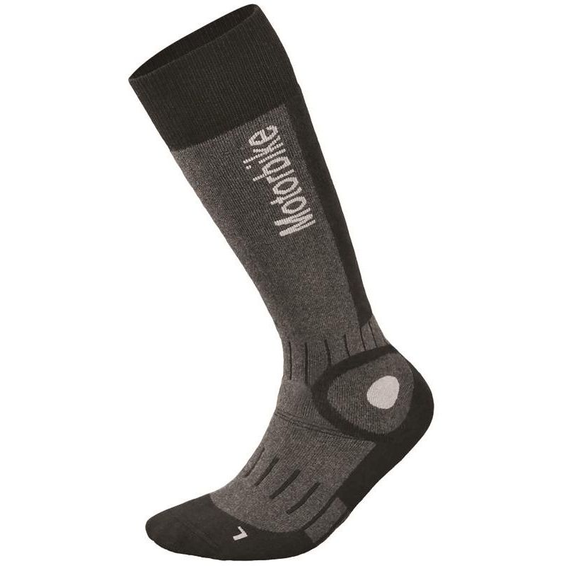 Dane Motorbike Socks Grey / Black