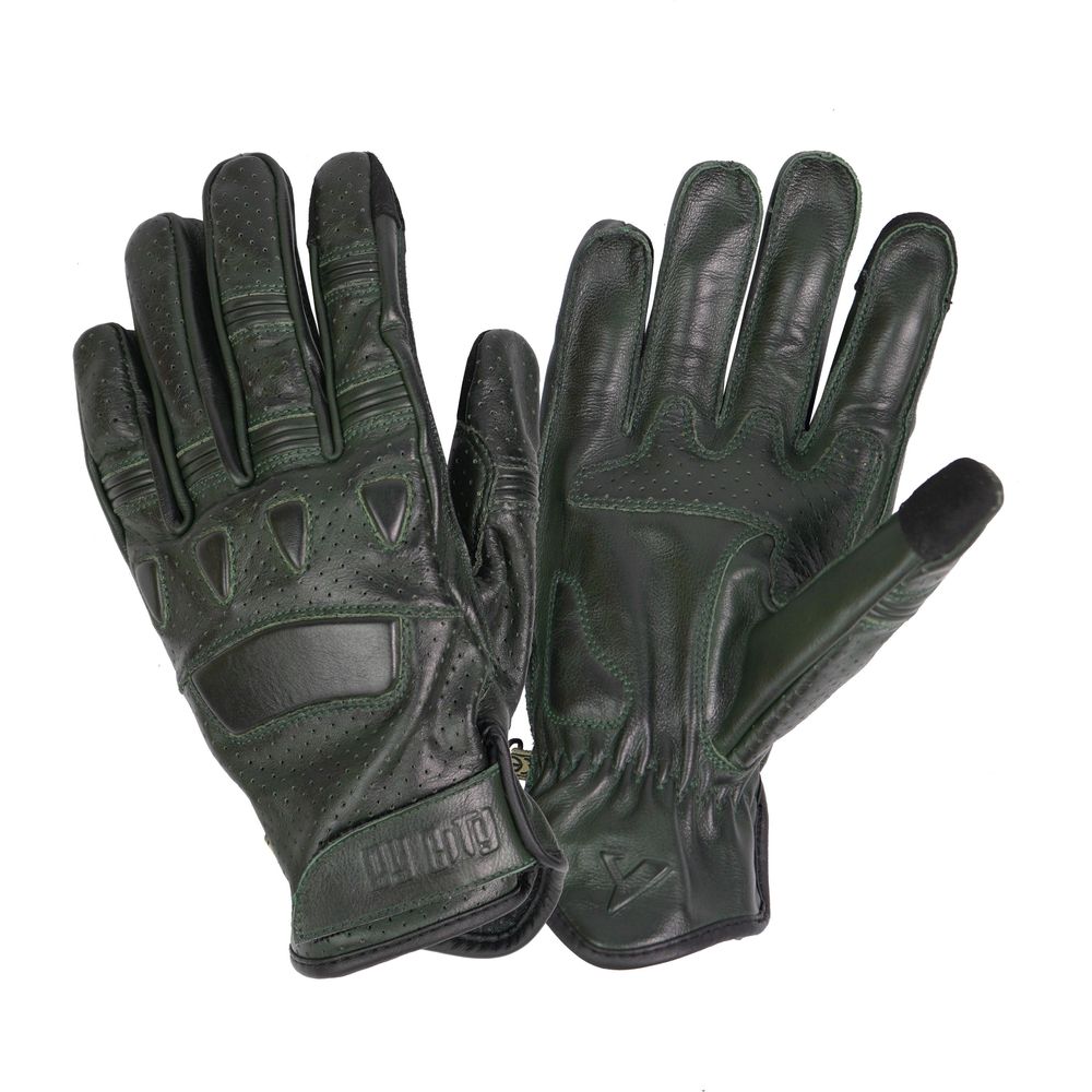 ByCity Pilot 2 Leather Gloves Green