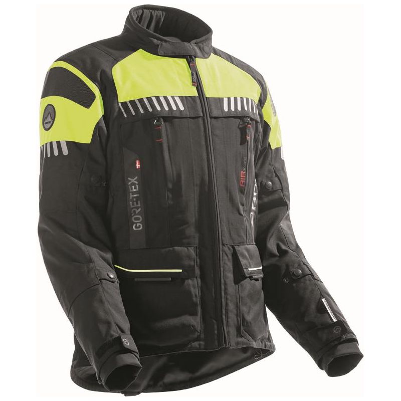 Dane Ikast Gore-Tex Motorcycle Jacket Black / Yellow