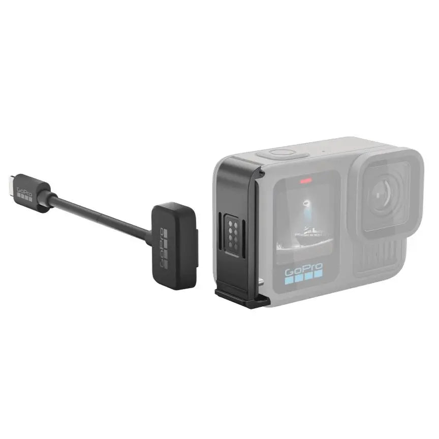 GoPro Contacto Magnetic Door And Power Cable Kit - FREE UK Shipping, FREE 365 Day Returns | Moto Central