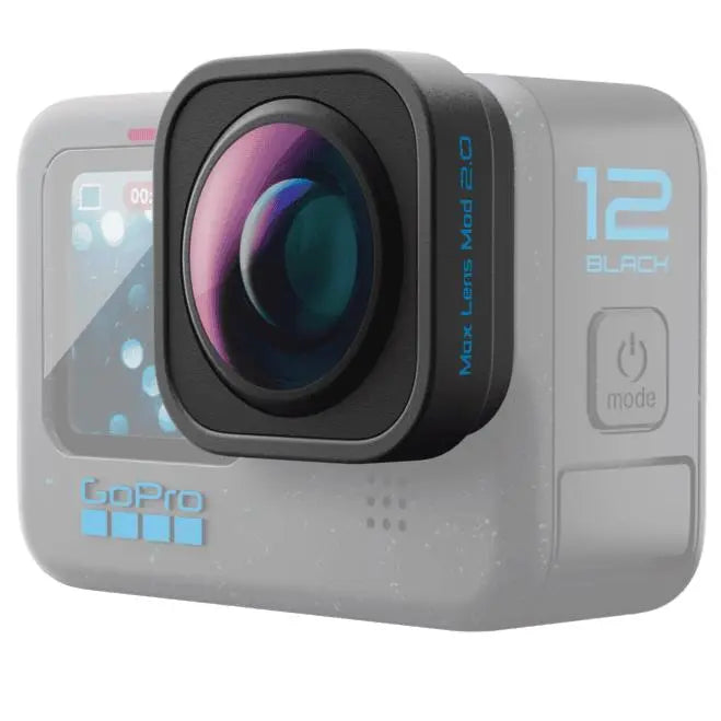 GoPro Max Lens Mod 2.0 For HERO12 Black - FREE UK Shipping, FREE 365 Day Returns | Moto Central