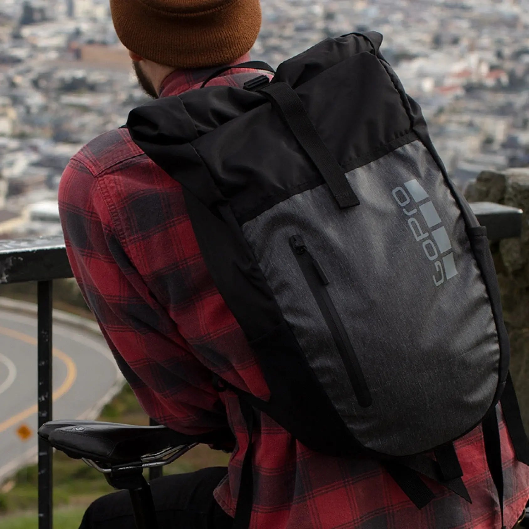 GoPro Stash Roll Top Backpack FREE UK Delivery FREE 365 Days Return | Moto Central