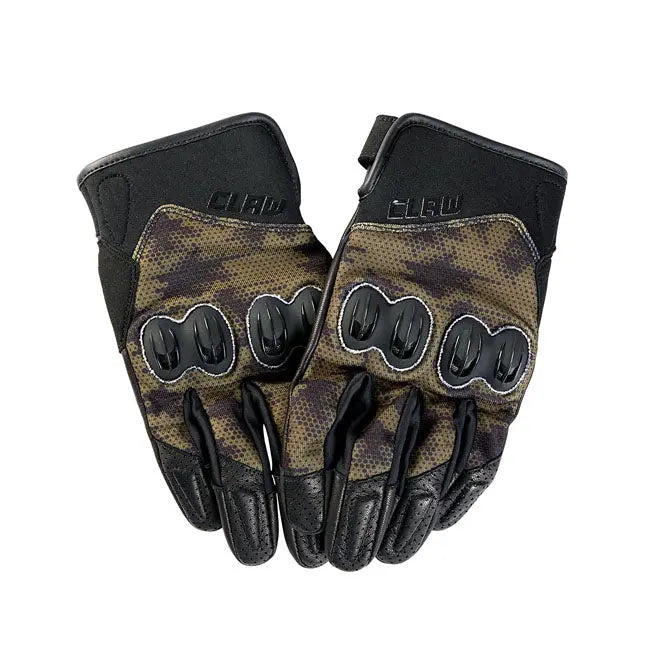 Claw Zanzi Summer Textile Gloves Black / Green  - FREE UK Shipping, FREE 365 Day Returns | Moto Central