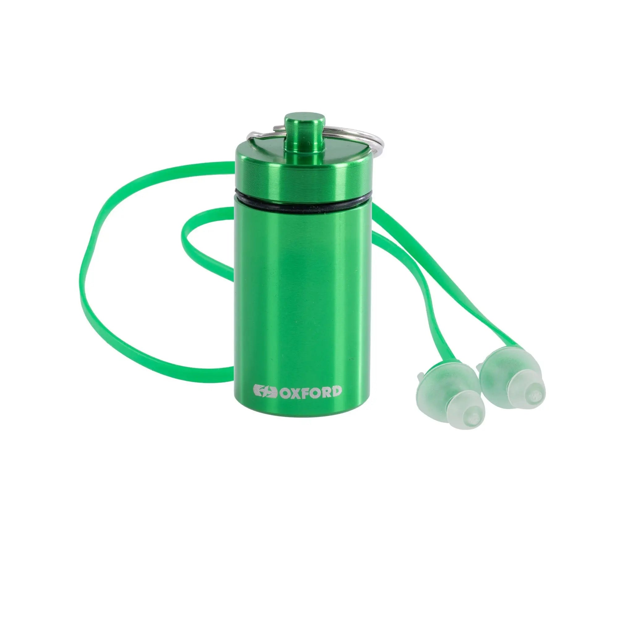 Oxford FilterBuds Commuter 18 SNR Ear Buds Clear / Green  - FREE UK Shipping, FREE 365 Day Returns | Moto Central