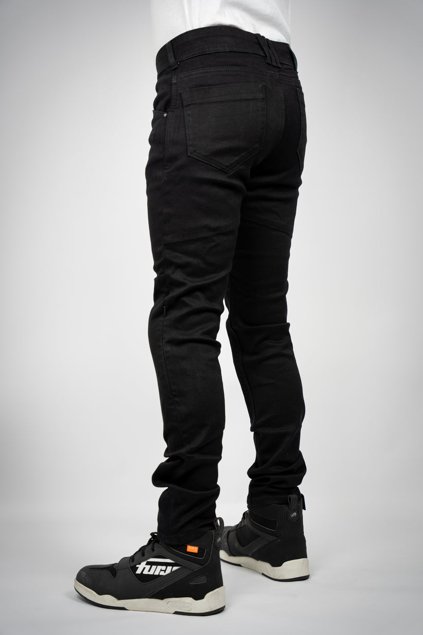 Bull-it Guardian Slim Fit Denim Jeans Black - FREE UK Shipping, FREE 365 Day Returns | Moto Central