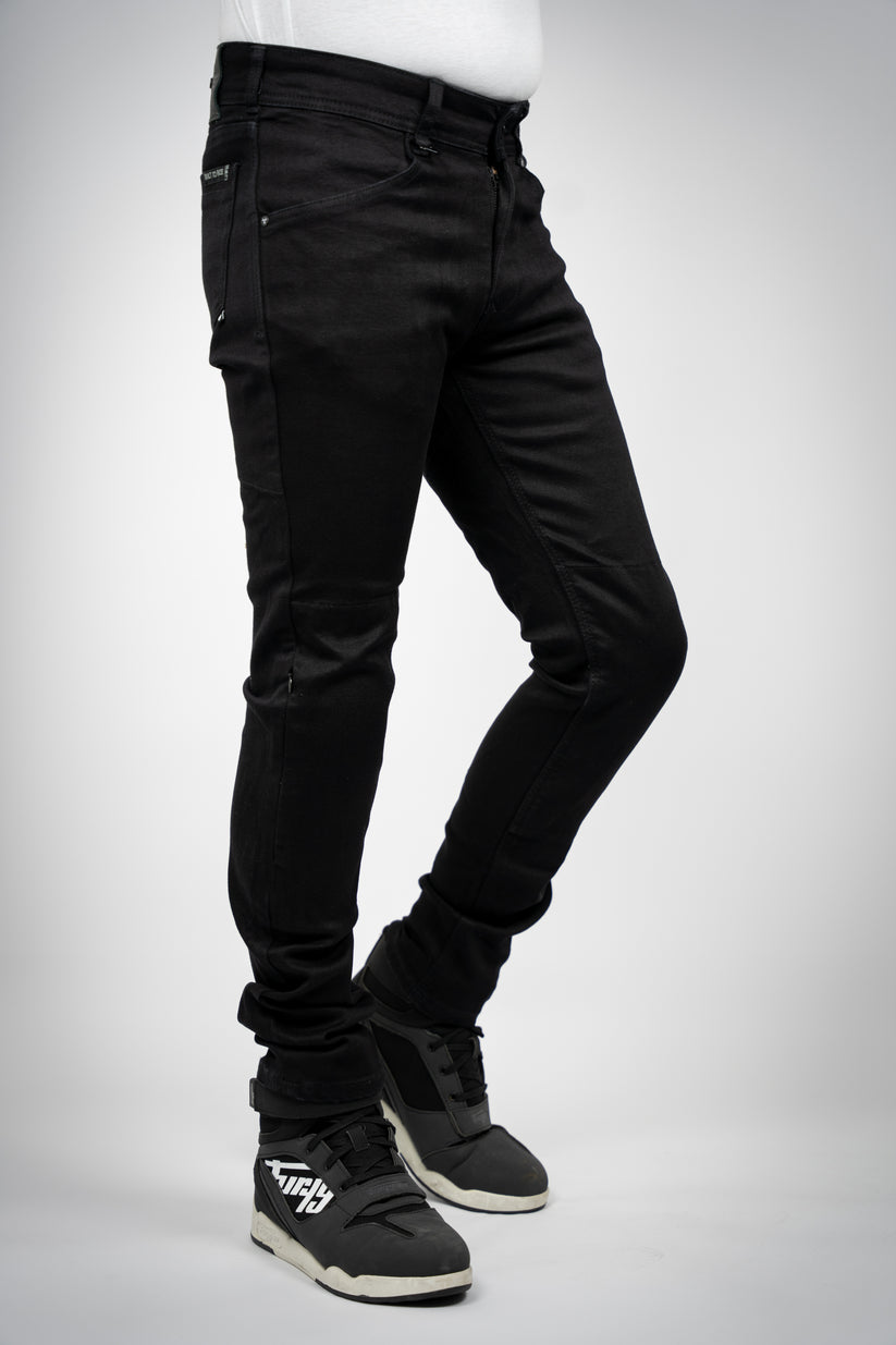 Bull-it Guardian Slim Fit Denim Jeans Black - FREE UK Shipping, FREE 365 Day Returns | Moto Central