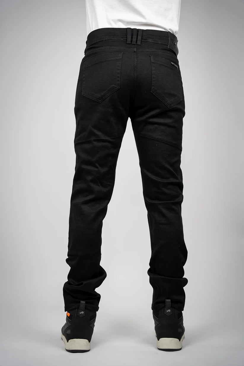 Bull-it Guardian Straight Fit Denim Jeans Black - FREE UK Shipping, FREE 365 Day Returns | Moto Central