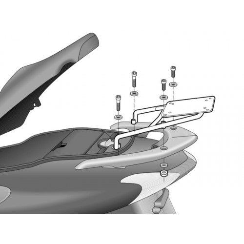 SHAD Top Box Fitting Kit For Honda Dylan 125 Models