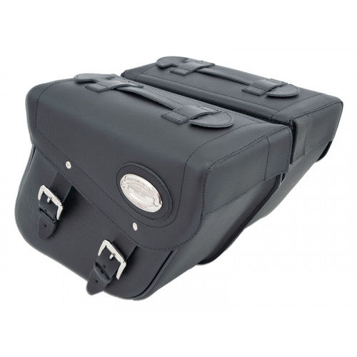 Longride Iparex Saddlebags Black - 24 Liters - FREE UK Shipping, FREE 365 Day Returns | Moto Central