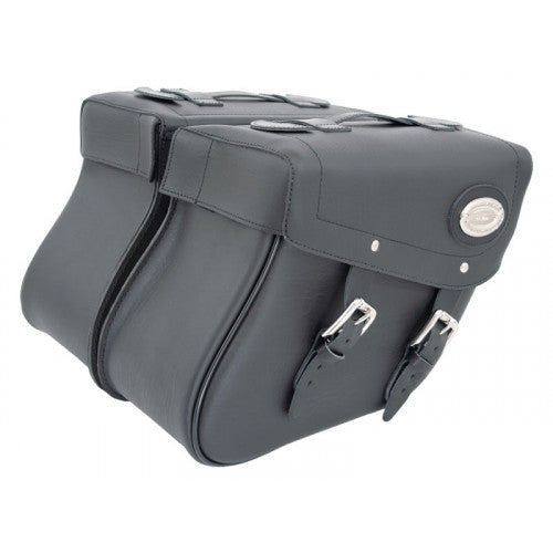 Longride Iparex Saddlebags Black - 24 Liters - FREE UK Shipping, FREE 365 Day Returns | Moto Central